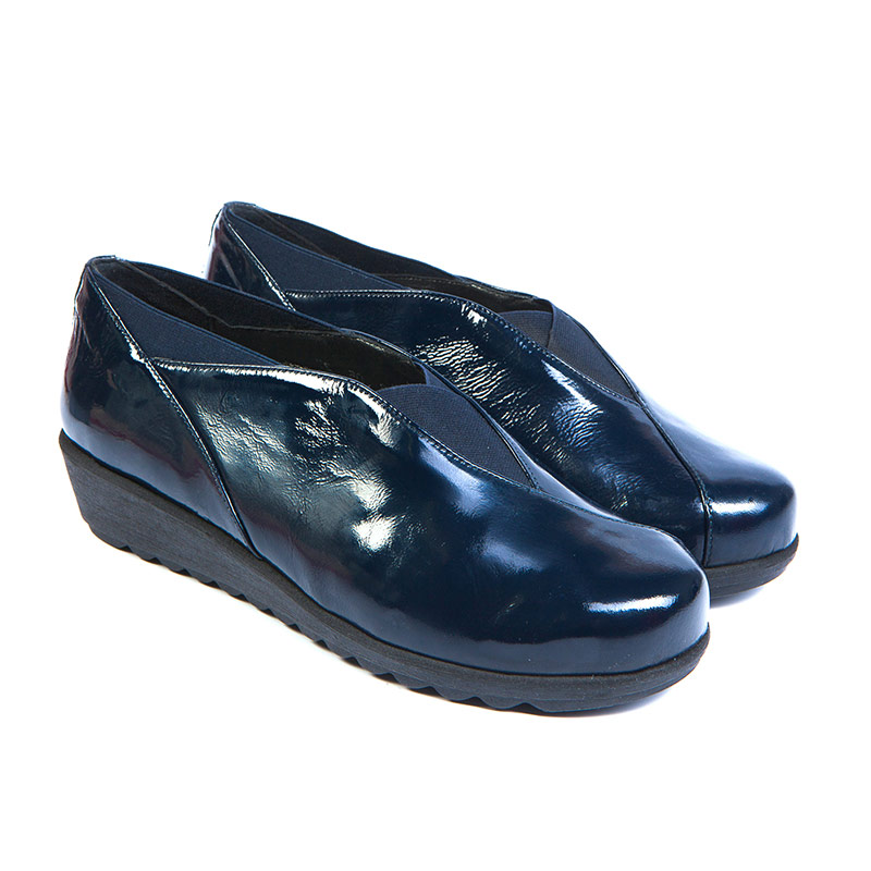 Туфли R.V. женские 2816-05 темно-синий лак