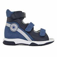 Сандали ортопедические Ортобум для мальчиков 71057-11 электро-сапфир.