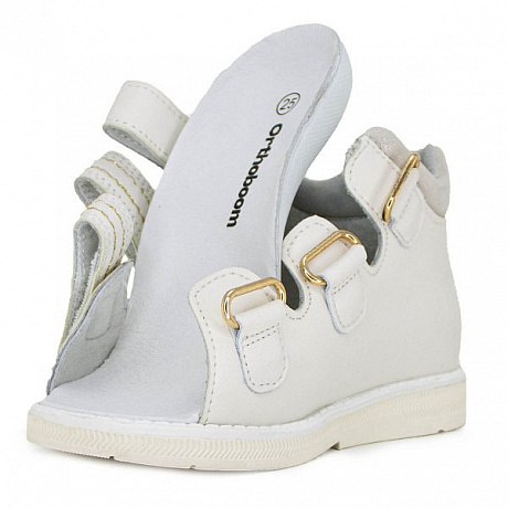 Сандали ортопедические Ортобум для девочек 27057-01 песочная бабочка. Изображение 4 из 6