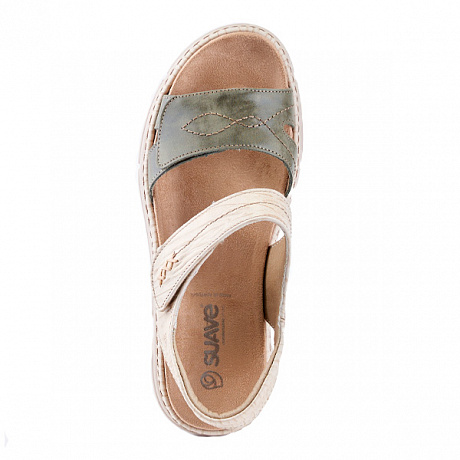 Сандалии Suave Mostar женские 12500T-1K66,3144 бежевые. Изображение 4 из 4